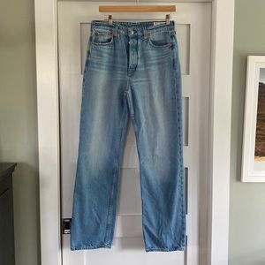 Rag&Bone high rise straight Alex jeans